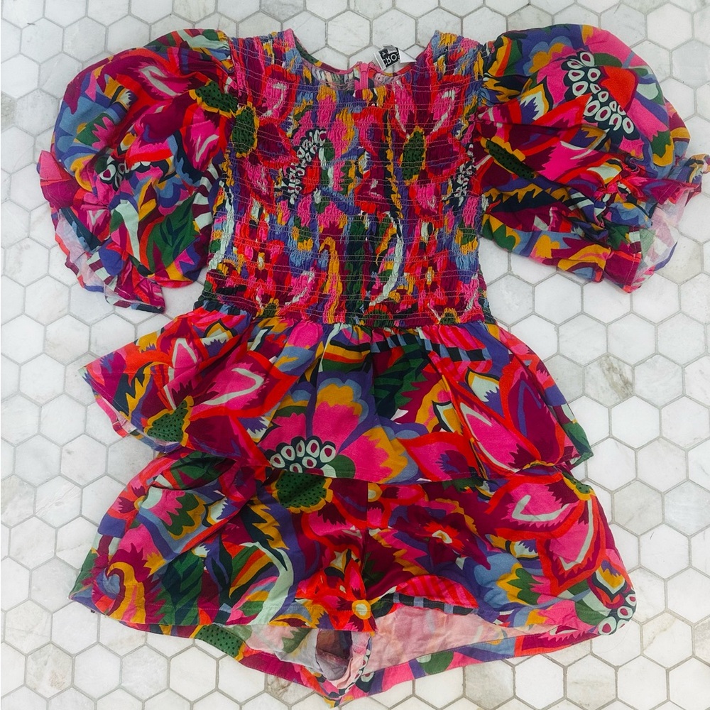 Crosby Floral Puff Sleeve Shorts Set